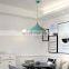 Nordic Style Macaron Aluminum Colourful Hanglamp High Ceiling Contemporary Chandelier