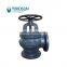 2021 New Arrival Marine Control Valve High Quality Screw Down Check Marine Steam Cast Iron Angle Valve