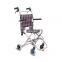 2020 Airplane manual folding lightweight travel transport transfer wheelchair
