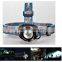T6 led super brightness beam moving hunting head light