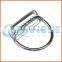 China supplier stainless steel d ring with round thimble