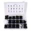 Plastic clip fasteners for car, auto fasteners screw kit set tool