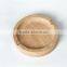 Oak Wood Ashtray, Round wood Ashtray, Solid Wood Ashtray.