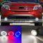 2 Functions Auto LED DRL Daytime Running Light For Ford Explorer 2011 2012 2013 2014 Car Angel Eyes Fog Lamp Foglight