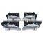 4Pcs Interior Chrome Door Handle Left & Right LH RH For 2005-09 Hyundai Tucson 82620-2E000,82610-2E000