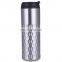 BPA free custom plastic tumbler stainless steel car coffee mug with slip cover