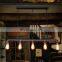 American retro creative water pipe 5-heads pendant light for decorate