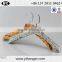 plastic clothes hanger rubber hanger with antislip surface for lady