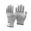 Anti cut resist aramid knitting cut proof stab resistant glove