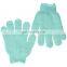Wholesale Custom Body Scrubber Nylon Bath Exfoliating Mitt Shower Gloves for Cleaning Bathing Accessories ,SPA Skin Care Glove