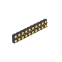 Dnenlink 3.0mm pitch Double Row H1.27mm Straight DIP Male Pogo Pin Connector for PCB