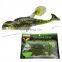 4.5cm 0.5g Various Color PVC Double Tail New Soft Frog Lure