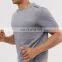 Yihao Wholesale OEM Fitness Quick Dry Sports T-Shirt For Men