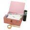 luxury pink frosted cartoon gift box exquisite magnetic packaging valentines day gift paper box with bows