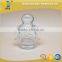 Lovely Shape Glass Candy Jar With High White Material