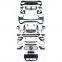 PP MATERIAL FACELIFT W167 GLE AMG UPGRADE BODY KIT FOR mercedes gle w167