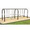 Outdoor Metal Swing Steel Garden Four Seats swing sets for toddler