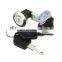 Pair Front Door Locks Barrels Set With Keys For Peugeot 106 Mk2 97-04