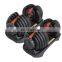 gym equipment fitness adjustable dumbbell