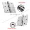 Heavy duty American style corner door hinge interior rustic  stainless steel or iron metal door hinges