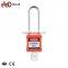 Manufacturer Cheap Price Nylon Body Long Shackle Safety Padlock