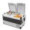 Dual Zone Dual Temperature control home AC and car 12/24v dc dual use 75L 79 Quart car compressor cooler refrigerator price