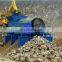 Diesel engine mobile rock trommel screen/coal rotary drum sieve trommel screen
