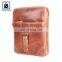 Cotton Lining Modern Design Anthracite Fitting Genuine Leather Men Sling Bag Manufacturer