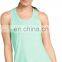 Woman Tank Top Wholesale Woman Quick Dry Flowy Solid Custom Print Girl Criss Cross Sport Tank Top Tops