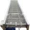 Food grade SS304 weave wire mesh chain spiral conveyor belt