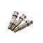 Nickel plated 75ohm 50  brass bnc male rg59 58 6 connector with CCTV camera