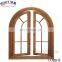 Popular design rustic style arch top doors aluminum windproof casement door