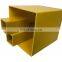 Anti-uv FRP GRP Hollow Round Plastic tube FRP Fiberglass square pipes