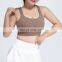 Plus Size Yoga Cross Back Recycled Sports Bras Adjustable Straps High Impact Gym Tops 75nylon 25spanex