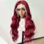 99j#body wave Lace Front Wig Human Hair Wigs 13X4 Ginger Lace Front Wig