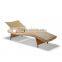 cheap garden furniture Beach aluminum frame rattan lounge chair