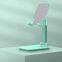 Small Gift Desk Foldable Plastic Mobile Phone Holder Stand Portable Hard Plastic Manufacture Cellphone Holder for Desk Desktop