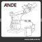 Japan specialized high quality C type servo spot welding machine