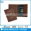Wholesale leather passport cover for travelling