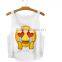 Hot Sale Digital Printed Vest Fashion Women O-Neck Emoji Tank Top
