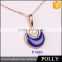 charm models wholesale fashion doll girlfriend gold heart meaningful pendant necklace