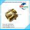 CNC Machined Internal Thread Hollow Brass Pin, Brass Shaft