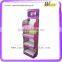 Supermarket Promotion Cardboard Floor Stand Custom Shelf Display