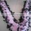 Wholesale Feather Products Suppliers 80G Chandelle Feather Boa Scarf Dyed Black Tip