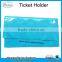 Factory Price OEM Vinyl insurance ticket holder