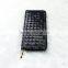 High Quality Fashion Black Women PU Wrinkle Cluth Wallet Famous Brand Designer Bag Purse Wallet