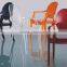 best selling creative design transparent mini acrylic chair for toys