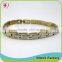 Copper/brass New Fashion Gold Plated cz Bangle Bracelet Designs for Woman