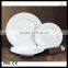 ceramic super white embossed tableware set