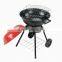 Outdoor camping charcoal rotating bbq grill